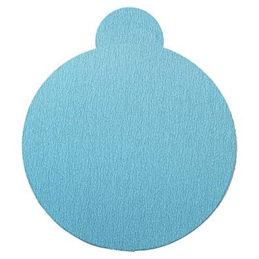 Imagem de Mercer Industries 583220 PSA Disco Único com Abas, Óxido de Alumínio Estelado Aqua, 15,24 cm x Sem Furos para Poeira, Grit 220C, Pacote com 100