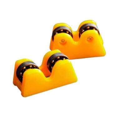 Imagem de rockible 2x Ferramenta de Verificação de Retidão para Bilhar E Sinuca Acessórios Portáteis Inspeção para Bar, Laranja