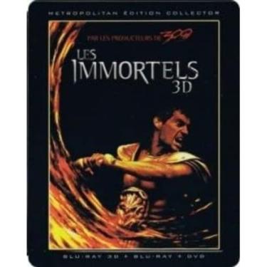 Imagem de Les Immortels 3D [Blu-ray] [Combo Blu-ray 3D + 2D + DVD - Édition Collector boîtier SteelBook]