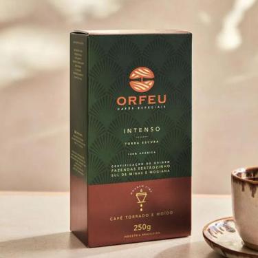 Imagem de 250g Café torrado e moído Orfeu Intenso 100% Arábica