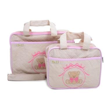 Imagem de Kit Bolsa Bebe Para Maternidade Menino/menina - Rizzicomercio, Palha-R