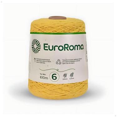 Imagem de Barbante EuroRoma Colorido N 6  600g 610m, Ouro