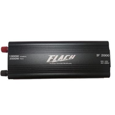Imagem de Inversor de Tensão 12/220 v - 2000w Pico - 1000w Nominal - Flach