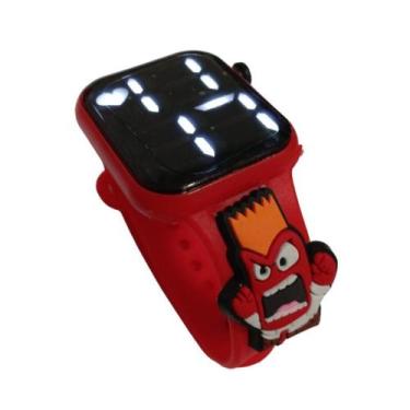 Imagem de Relógio Digital Infantil Divertidamente Raiva_Vermelho - SMACTUDO