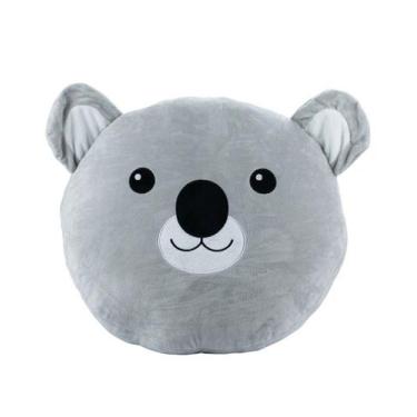 Imagem de Almofada Rosto Animais Diversos Pelúcia - Fofy Toys, Coala