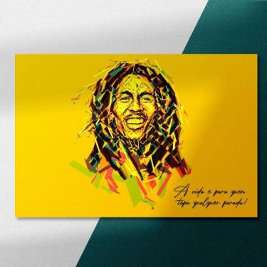 Imagem de Quadro mdf bob marley - Dresch Loja, 30x40