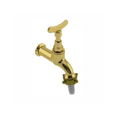 Imagem de Torneira Amarela de Jardim / Tanque Para Mangueira Com Bico - Creatore