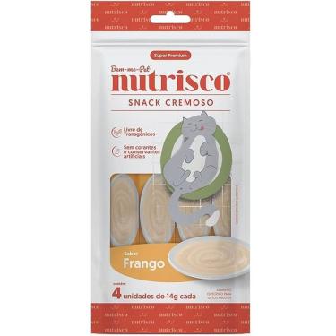 Imagem de Petisco para Gatos Snack Cremoso Nutrisco Sabor Frango 56g