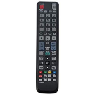 Imagem de AH59-02333A Controle remoto de substituição compatível com Samsung Blu-ray DVD HTD4500 HTD5300 HTD5130 HTD5350 HTD5210C HT-D5210C HTD5100 TM1151 HT-D4500/ZA HT-D5100/ZA HT-D4500 HT-D5300 HT-D5130 HT-D5350