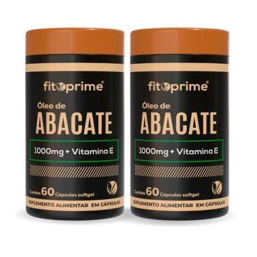Imagem de Kit 2 Óleo de Abacate com Vitamina E 1000mg 60 Cápsulas Fitoprime