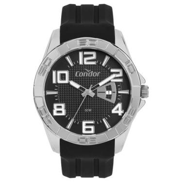 Imagem de Relogio Condor Speed Masculino Pulseira Silicone Preto