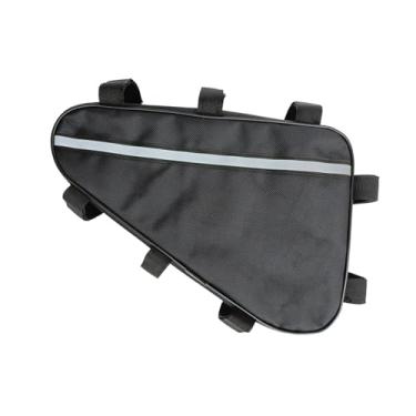Imagem de menolana Bolsa de armazenamento para quadro de bicicleta, bolsa sob o assento, tubo superior, parte traseira, bicicleta elétrica, bolsa triangular para chaves, Style B