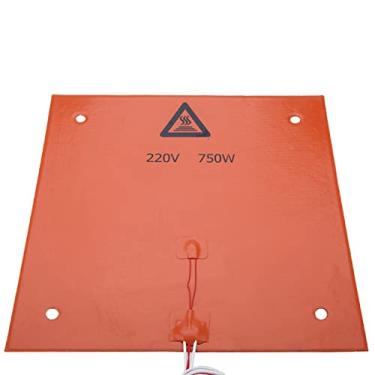 Imagem de Cama Quente de Silicone 200W 200x200mm Cama Quente para Impressora 3D Compatível Com Velocidade de Aquecimento Rápida, Baixa Potência e Alta Temperatura para (220v 750w 310 * 310mm