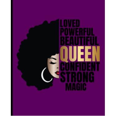 Imagem de QUEEN | LOVED | POWERFUL | BEAUTIFUL | CONFIDENT | STRONG | MAGIC Notebook