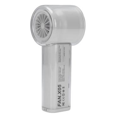 Imagem de Ventilador de Refrigerador de Gelo Portátil, Motor Poderoso 13000rpm, até 100 Níveis Velocidade Ajuste o USB Recarregável para Viagens Em Casa Com Bateria de 3000mAh 4 Horas