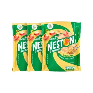 Imagem de Kit 3 Unidades - Neston 3 Cereais Sachê 210g