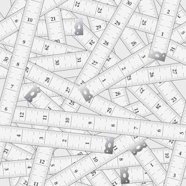 Imagem de Papel De Parede 3m Ateliê Fita Métrica Costura Lavável