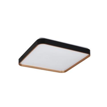 Imagem de Plafon Sobrepor Dourado e Preto 38cm Led 30W 3 em 1 Bivolt LA1030 Delis