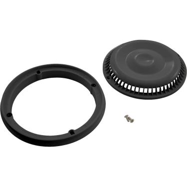 Imagem de Afras Tampa de drenagem antivórtice e anel de 19,7 cm com 2 parafusos - Substituição da grade principal da piscina cinza escuro 10064DKGY ABF64