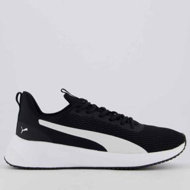 Imagem de Tênis Puma Flyer Lite 3 BDP Feminino Preto e Branco, 37