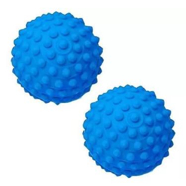 Imagem de 2x Bolinha Cravo para Cachorro Pet Anti Stress e Massagem Mãos e Pés -