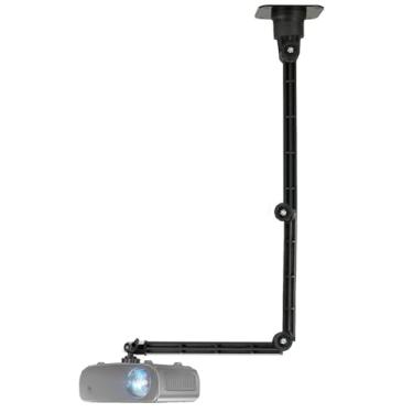 Imagem de Suporte de teto para miniprojetor, suporte de parede para projetor Pico, projetor portátil e qualquer projetor com interface de parafuso fêmea de 1/10.2 cm a 20.