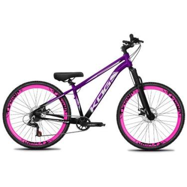 Imagem de Bicicleta Aro 29 KOG 1X7 Tipo Freeride Viking Hupi Gios, Preto degrade