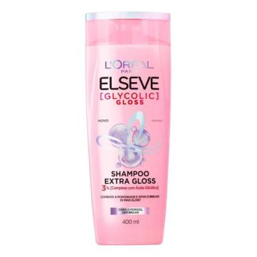Imagem de Kit c/ 3 Shampoo L'oreal Paris Elseve Glycolic Gloss 400ml