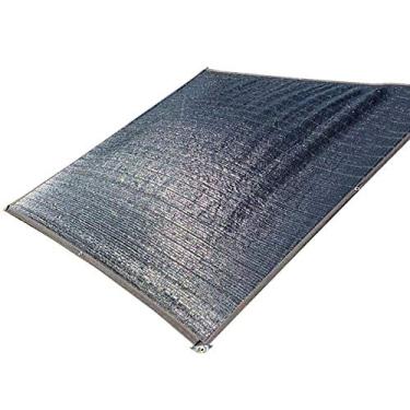 Imagem de MTYLX Rede de sombra preta, 90% pano de sombra preto, lona de malha resistente com ilhós, bloco UV para quintal, pátio, gramado, jardim, deck de areia, varanda, 4 m x 5 m