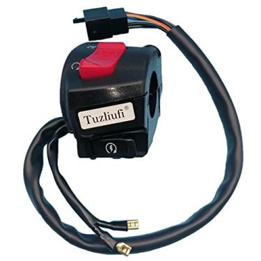 Imagem de Tuzliufi Alavancas de controle de interruptor de partida do motor do guidão direito para Honda CBR600RR CBR600 RR CBR 600 35130-MEE-642 35130-MEE-641 35130-MEE-640 2003 2004 2005 2000 6 Z799 5