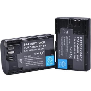 Imagem de Bateria Para CANON Modelo LPE6 2650mAh - Probty / Batmax