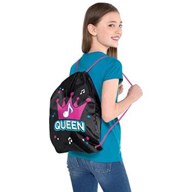 Imagem de Internet Famous Cinch Bags Multi-Pack - 17" x 13.75 (1 Pc.) - Durable & Stylish Drawstring Bags with Eye-Catching Designs - Perfect for On-The-Go Adventures and Trendsetters