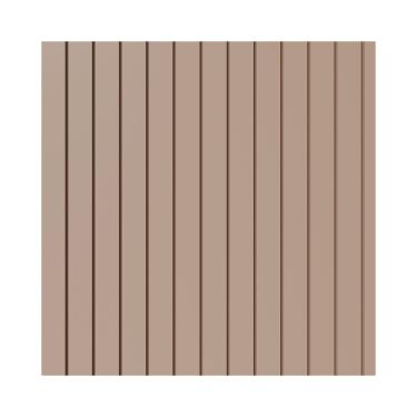 Imagem de Painel Ripado Eva Laminado Autocolante 10cm Play Plus Creme Metro