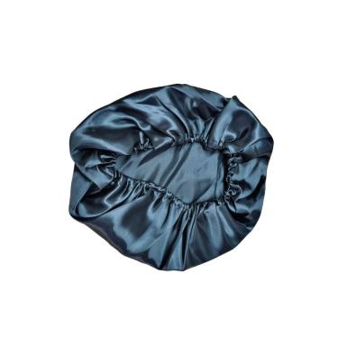 Imagem de Touca Cetim Seda Luxo Antifrizz Tamanho único - Magic Enxovais Preto