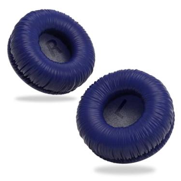 Imagem de L LTGEM Almofadas De Reposição Para Fones Ouvido Jbl Tune 510Bt / 520Bt, 570Bt, 660Nc, Live 460Nc, 670Nc, Jr310Bt, Jr300Bt, Sony Md-Zx110 E Mais (Azul)