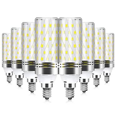 Imagem de YGS-Tech Lâmpada Led E12, 4000K, Luz Branca Natural, 16W, 1500Lm, Equivalente A Incandescente De 120W, Não Regulável Para Iluminação Residencial E Comercial (Pacote Com 8)