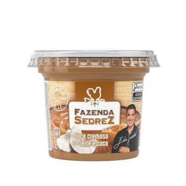 Imagem de Doce Cremoso Com Leite e Coco 400g Fazenda Sedrez