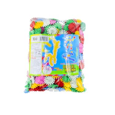 Imagem de Discos De Montar Crie E Brink Disco Saco 300 Pç Imaginação