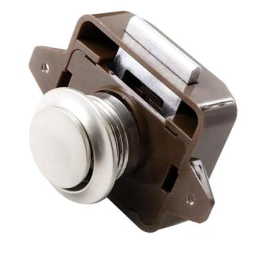 Imagem de 15-18 mm Motorhome Caravan Armário Gaveta Armário Botão Trava Botão de Trava Trava Porta de Armário