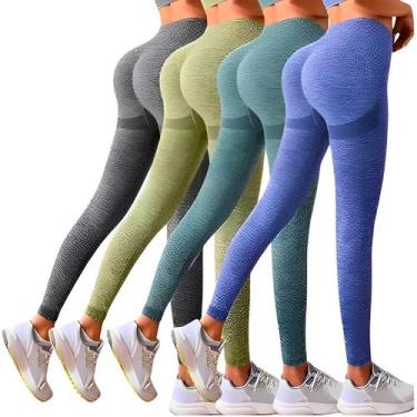 Imagem de Legging Fitness Treino Cintura Alta Modela o Corpo Tam único - marca