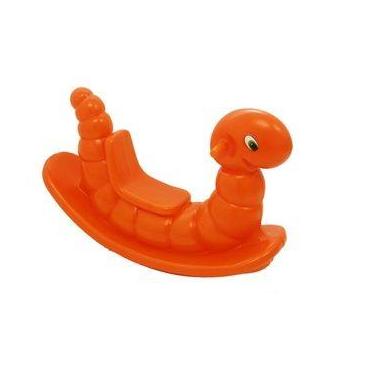 Imagem de Brinquedo Gangorra Cavalinho Nhoca  Centopeia Colorida em Plástico  Id