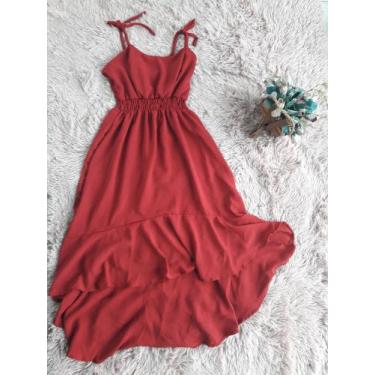 Imagem de Vestido  feminino alcinha liso - Bela linda 