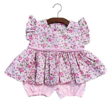 Imagem de Macacao Menina Bebe Curto - PEQUENO ANJO, 021, 168, M