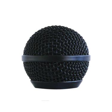 Imagem de Globo Microfone Sm-58 Bk Preto Fosco Leson