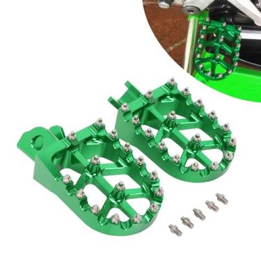 Imagem de BAOUFF Apoios Para Os Pés Klx230, Pedais Antiderrapantes Cnc Klx230 20-23/Klx230R 20-24/Klx232 24-25/Klx230R S 21-24/Klx230 22-23/Klx230M 23 - Verde