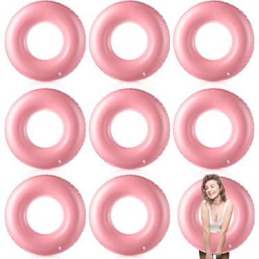 Imagem de Gemscream 8 peças flutuadores infláveis grandes para piscina, 91 cm, boias de piscina, brinquedo inflável para adultos, para meninos e meninas, férias de verão, praia, rio, despedida de solteira,