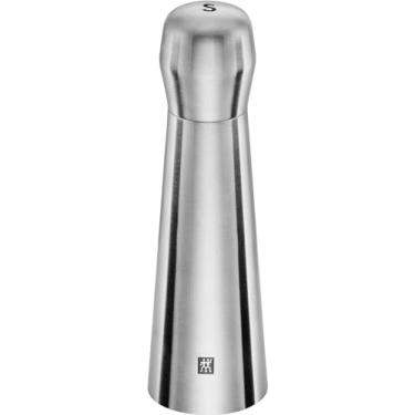 Imagem de Saleiro com Moedor, Aço Inoxidável, Prateado, ZWILLING Spices