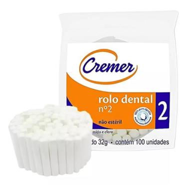 Imagem de Rolo de Algodão Dental Nº2 - Cremer
