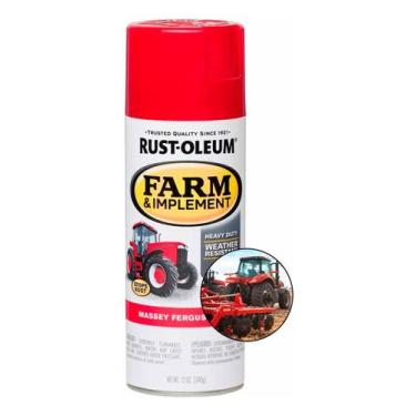 Imagem de Spray Automotivo Vermelho Massey Ferguson Brilho Rust Oleum