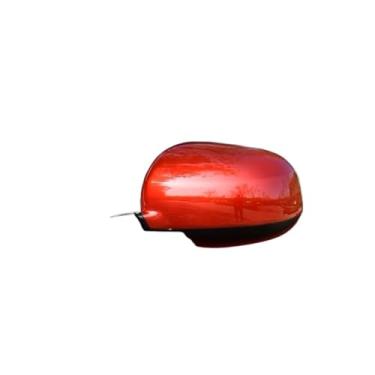 Imagem de Acessórios para carro Espelho retrovisor com tinta Lente reflexiva Shell Base Assembly 3 fios compatível com Mitsubishi ASX(3-wire Red left)